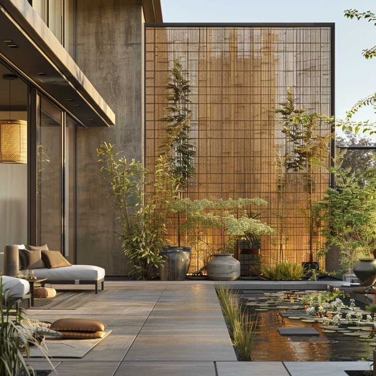 10+ Stylish Outdoor Wall Cladding Ideas Using Bamboo • ArtFasad